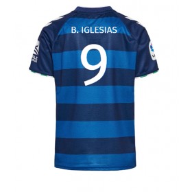 Herren Fußballbekleidung Real Betis Borja Iglesias #9 Auswärtstrikot 2022-23 Kurzarm